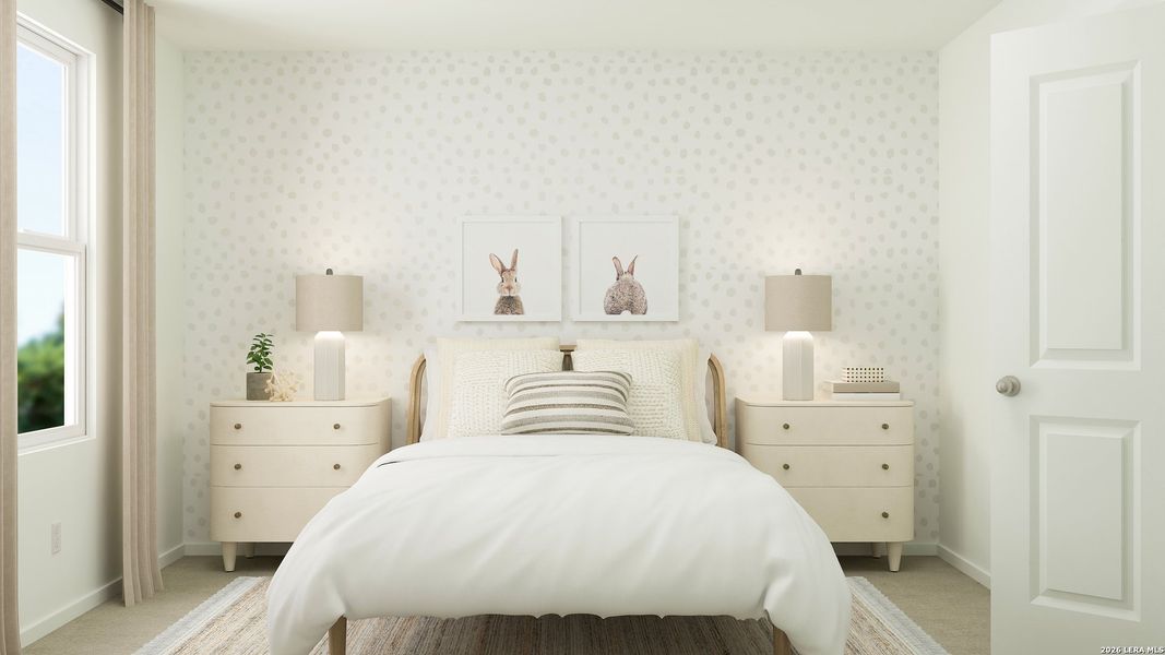 Furnished interior view inside a new home in Willow Point, San Antonio (Image 27). Furnished interior view inside a new home in Willow Point, San Antonio (Image 27).