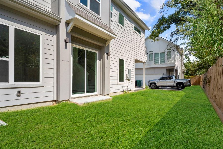 Exterior details and patio area of a home in , Houston (Image 25). Exterior details and patio area of a home in , Houston (Image 25).