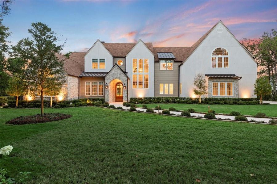 Front exterior of a new home in , Montgomery, TX, highlighting curb appeal (Image 21).
