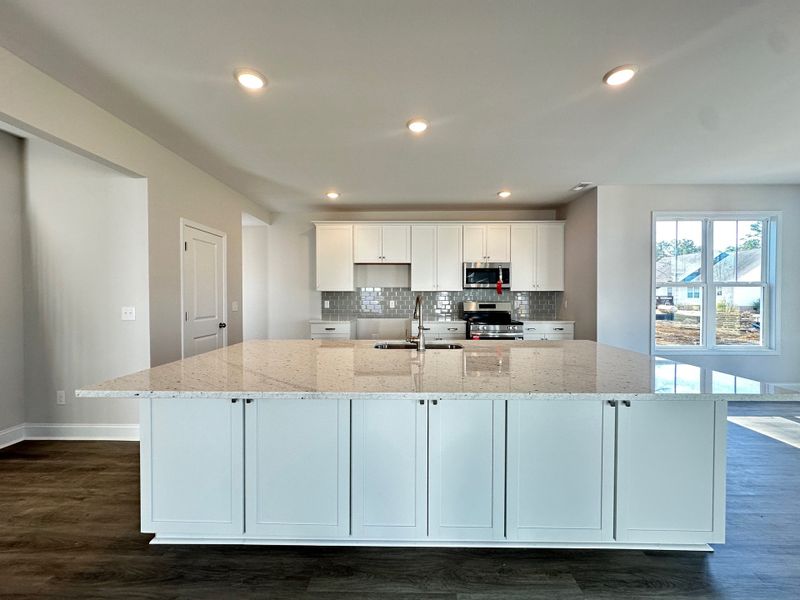 Furnished interior view inside a new home in Parkwood Estates, Leland (Image 5).