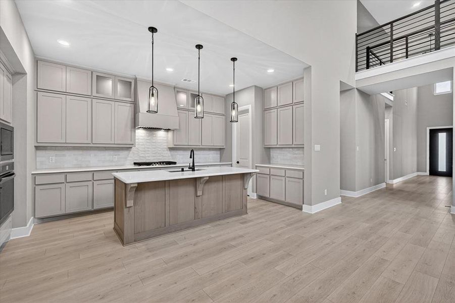 Furnished interior view inside a new home in Cambridge Crossing, Celina (Image 6).