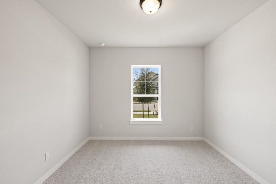 Spacious, unfurnished interior of a new home in Lariat, Liberty Hill (Image 31). Spacious, unfurnished interior of a new home in Lariat, Liberty Hill (Image 31).