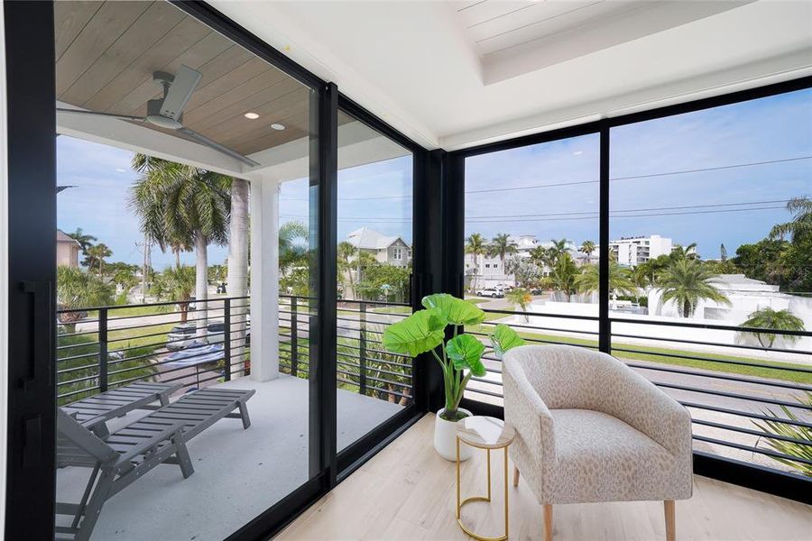 Exterior details and patio area of a home in , Sarasota (Image 21).