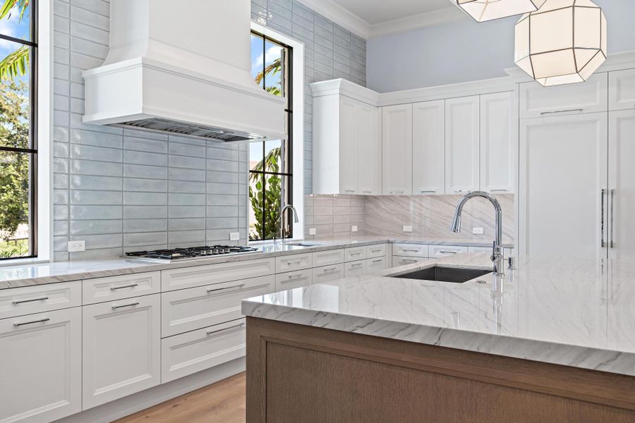 Furnished interior view inside a new home in , Delray Beach (Image 16).