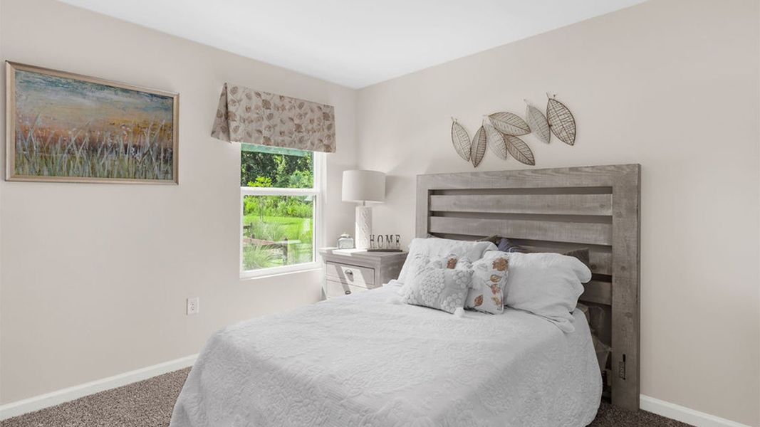 Furnished interior view inside a new home in Wesley Park, Crawfordville (Image 10).