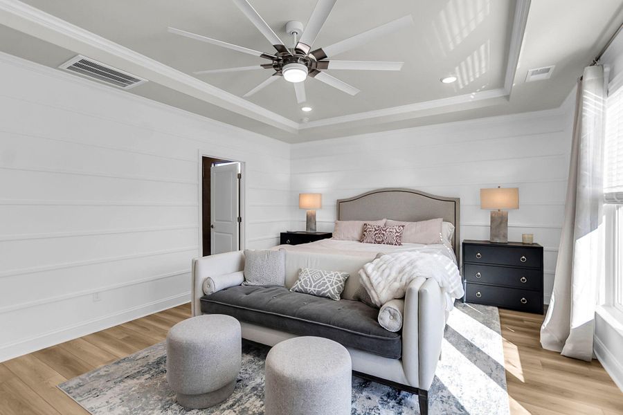 Furnished interior view inside a new home in Sea Island Preserve, Johns Island (Image 16).