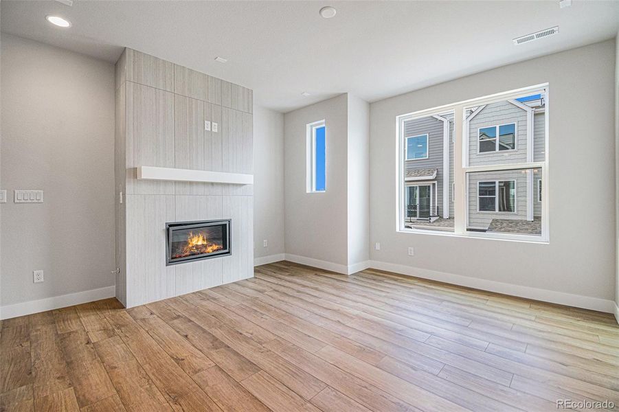 Open concept, main floor