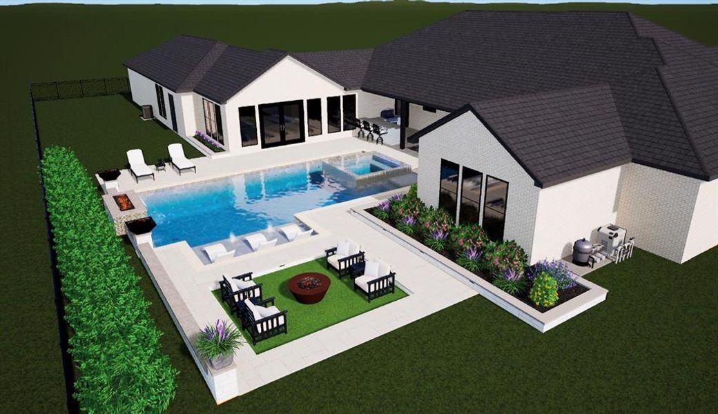 Pool Renderings Pool Renderings