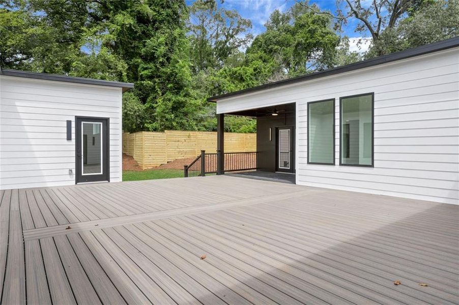 Front exterior of a new home in , Atlanta, GA, highlighting curb appeal (Image 20).