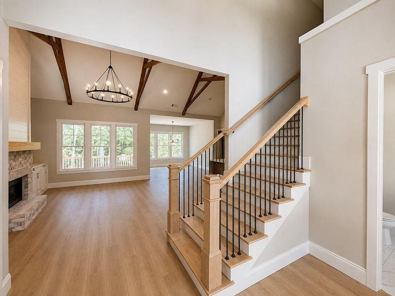 Spacious, unfurnished interior of a new home in , Canton (Image 19).