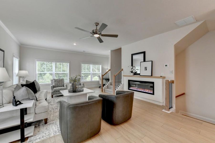 Furnished interior view inside a new home in Magnolia Grove, Mableton (Image 36).