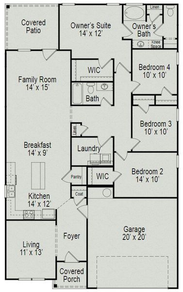 The Davenport II Floorplan