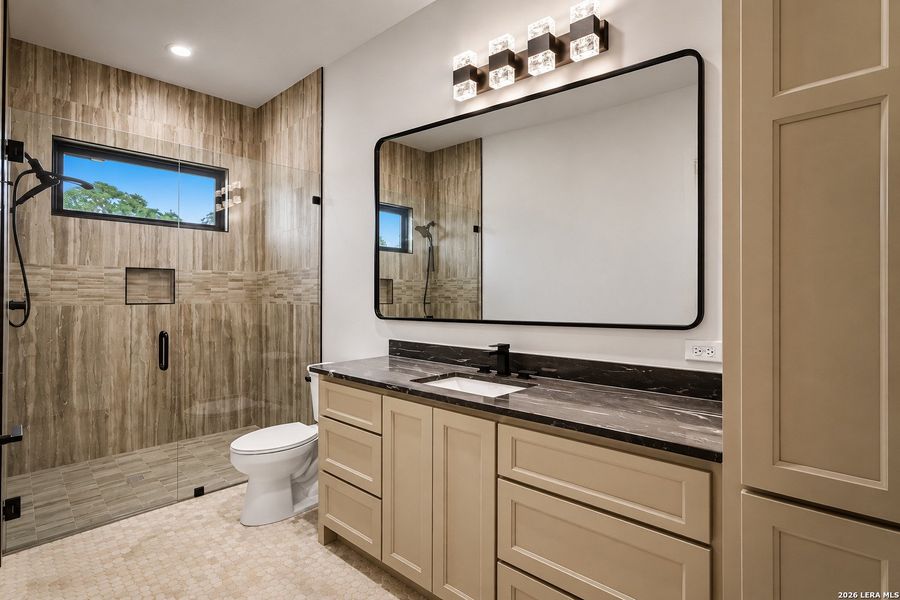 Furnished interior view inside a new home in , Boerne (Image 38).