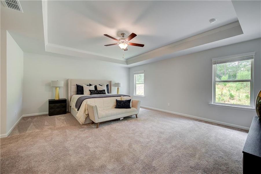 Furnished interior view inside a new home in Hamilton Lakes, Lawrenceville (Image 31).