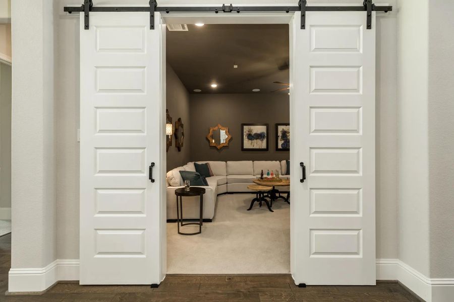 The Castella II Media Room