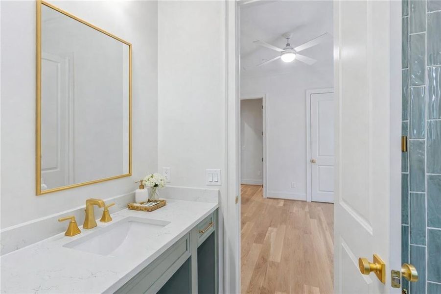 Furnished interior view inside a new home in , Marietta (Image 5).