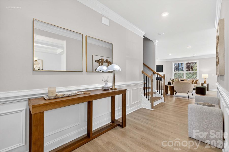 Furnished interior view inside a new home in , Mooresville (Image 11).