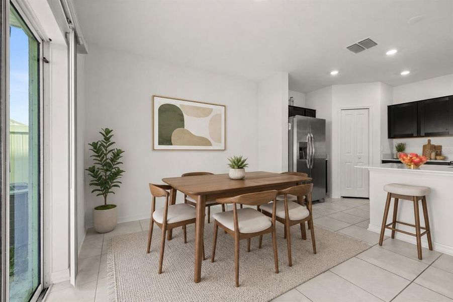 Furnished interior view inside a new home in Peace Creek Reserve, Winter Haven (Image 6).