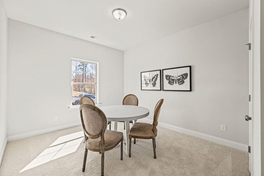 Furnished interior view inside a new home in , Homer (Image 10). Furnished interior view inside a new home in , Homer (Image 10).