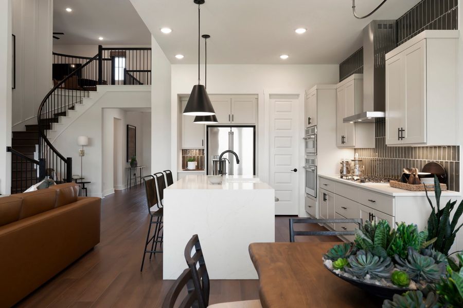 Furnished interior view inside a new home in Lagos Reserve, Manor (Image 32).