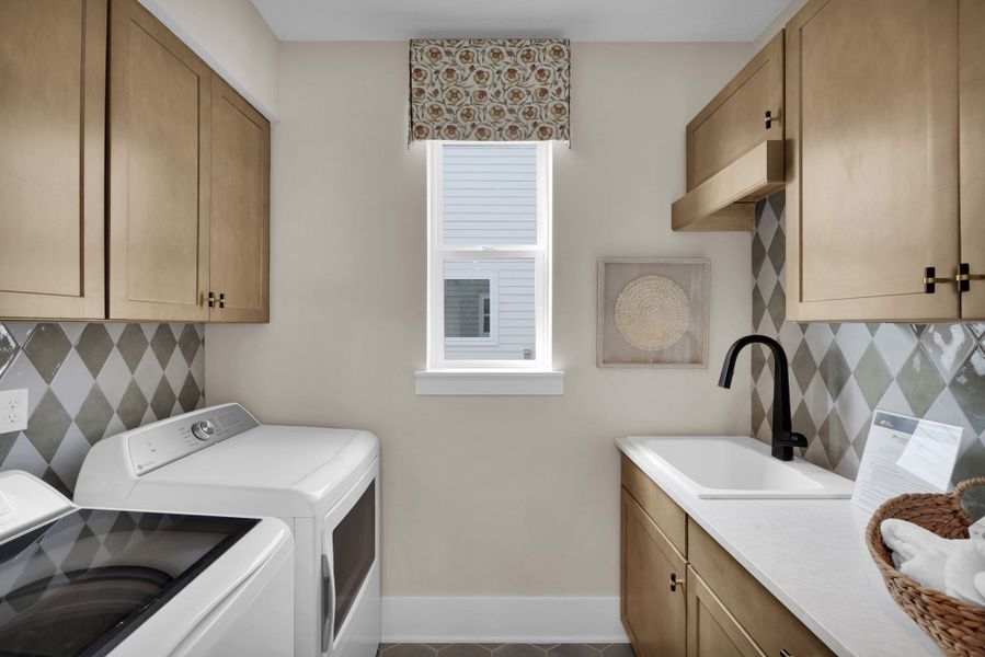 Representative furnished interior of a home built from the The Cypress by Providence Homes (Florida) in Reflections at Nocatee, Nocatee (Image 48).