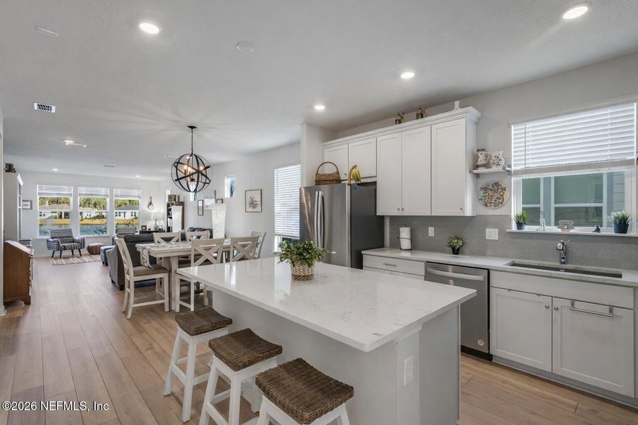Furnished interior view inside a new home in , Yulee (Image 5).