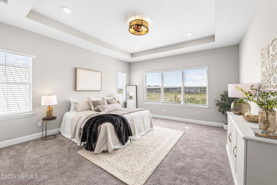 Furnished interior view inside a new home in The Cove at Beachwalk, St. Johns (Image 13). Furnished interior view inside a new home in The Cove at Beachwalk, St. Johns (Image 13).