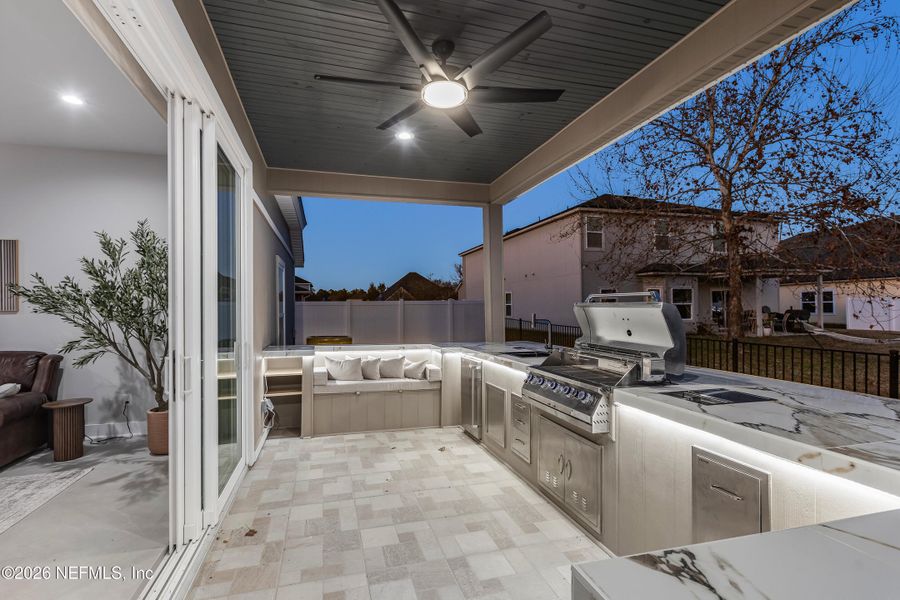 Exterior details and patio area of a home in , Middleburg (Image 21). Exterior details and patio area of a home in , Middleburg (Image 21).