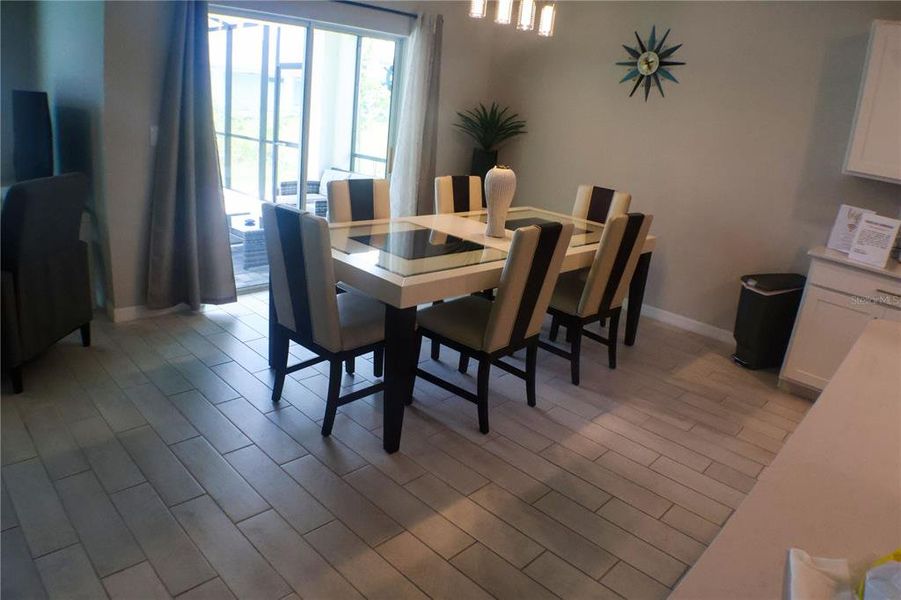 Furnished interior view inside a new home in Gulf Cove, Port Charlotte (Image 7). Furnished interior view inside a new home in Gulf Cove, Port Charlotte (Image 7).