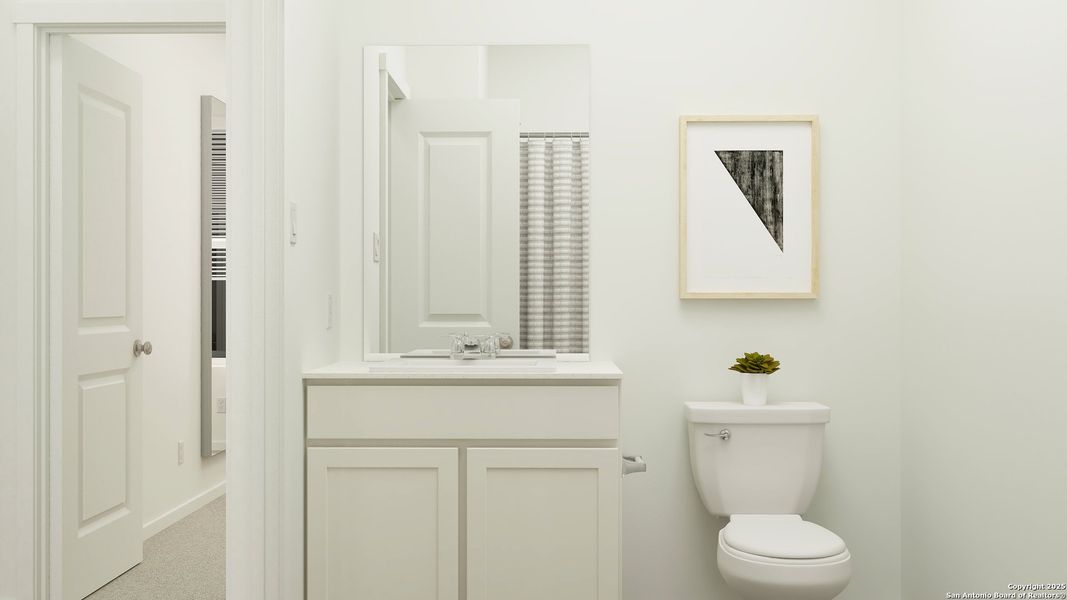 Furnished interior view inside a new home in Morgan Meadows, San Antonio (Image 14).