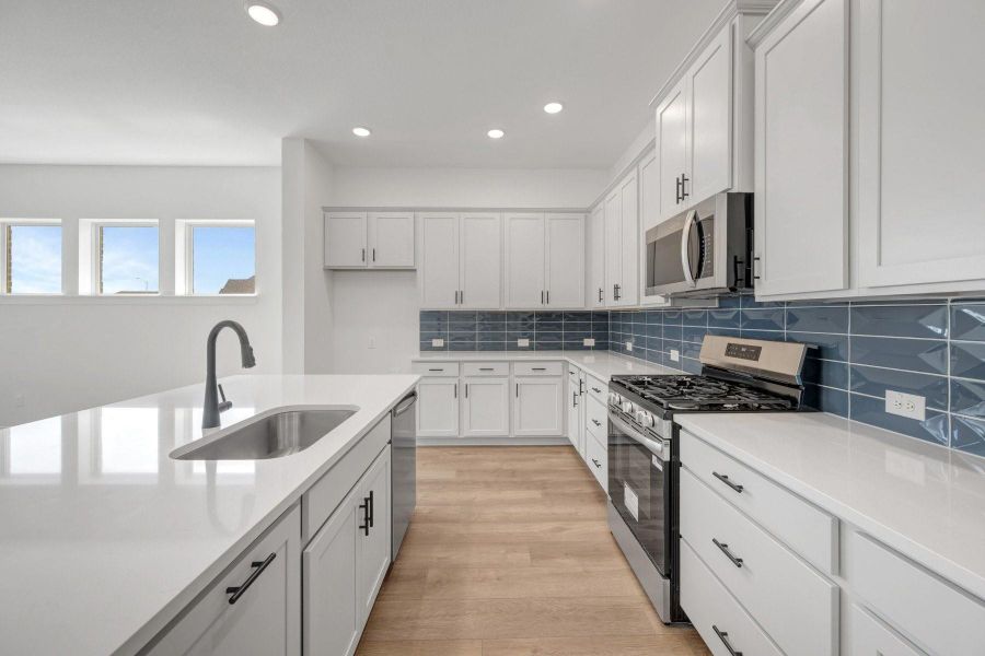 Furnished interior view inside a new home in Escondido - Terrace Collection, Magnolia (Image 3).