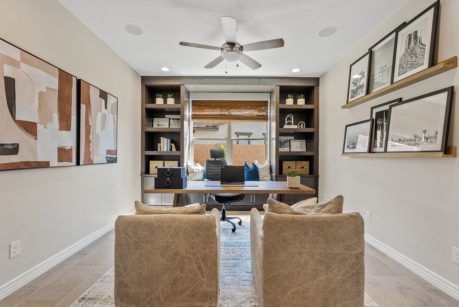 Furnished interior view inside a new home in Artisan at Asante, Surprise (Image 16).
