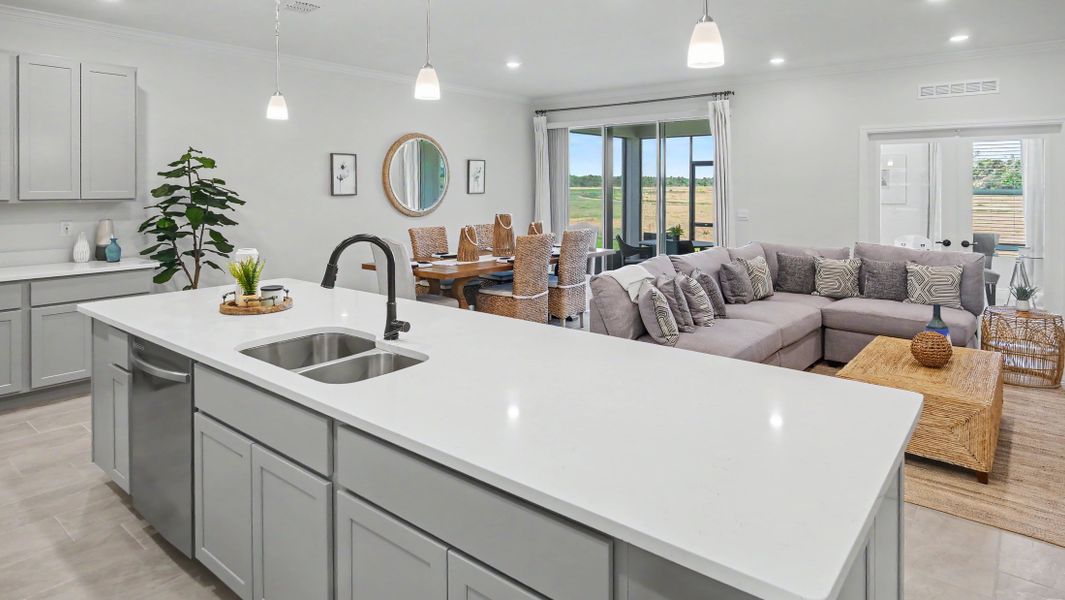 Representative furnished interior of a home built from the Drexel by Maronda Homes in Labelle, Labelle (Image 29).