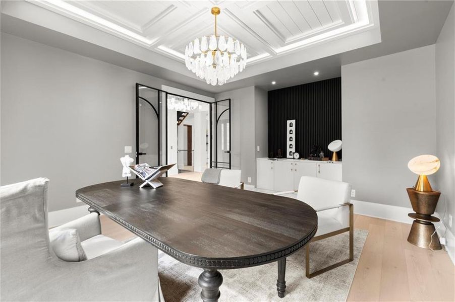 Furnished interior view inside a new home in , Alpharetta (Image 47).