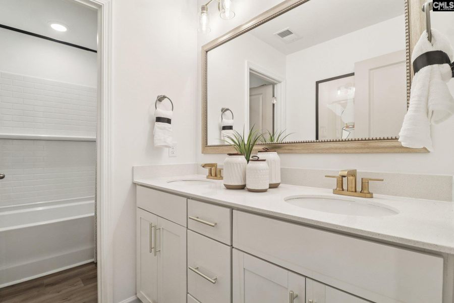 Furnished interior view inside a new home in Boykin Hills, Chapin (Image 29).