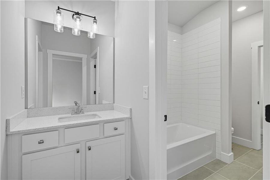 Furnished interior view inside a new home in , Canton (Image 12).