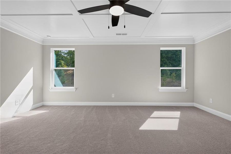Spacious, unfurnished interior of a new home in Villas at Dawsonville, Dawsonville (Image 34). Spacious, unfurnished interior of a new home in Villas at Dawsonville, Dawsonville (Image 34).