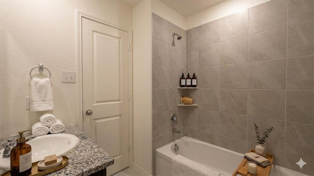 Furnished interior view inside a new home in Tillage Farms, Princeton (Image 9).