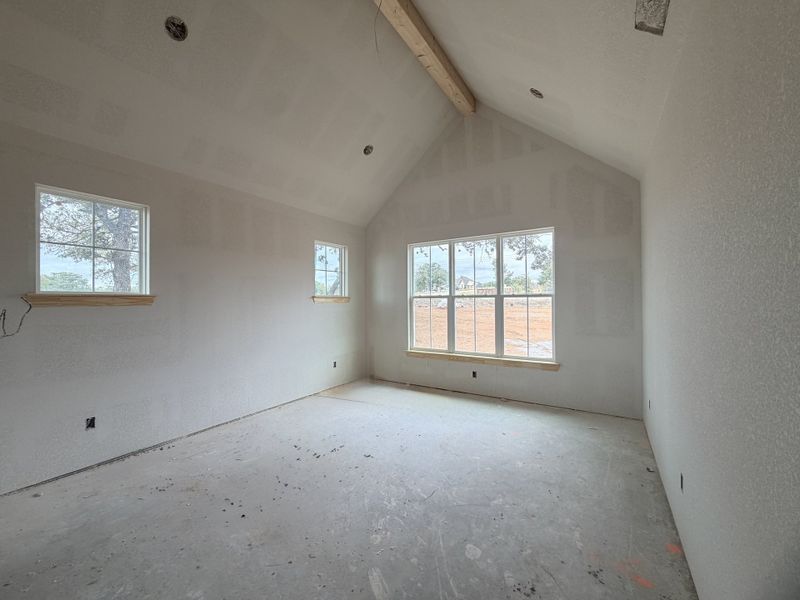 In-progress construction of a new home in Monarch Manor, Poolville, TX (Image 41).
