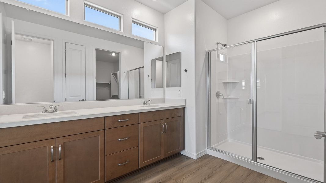 Furnished interior view inside a new home in The Ridge at Sienna Hills, Buckeye (Image 15).