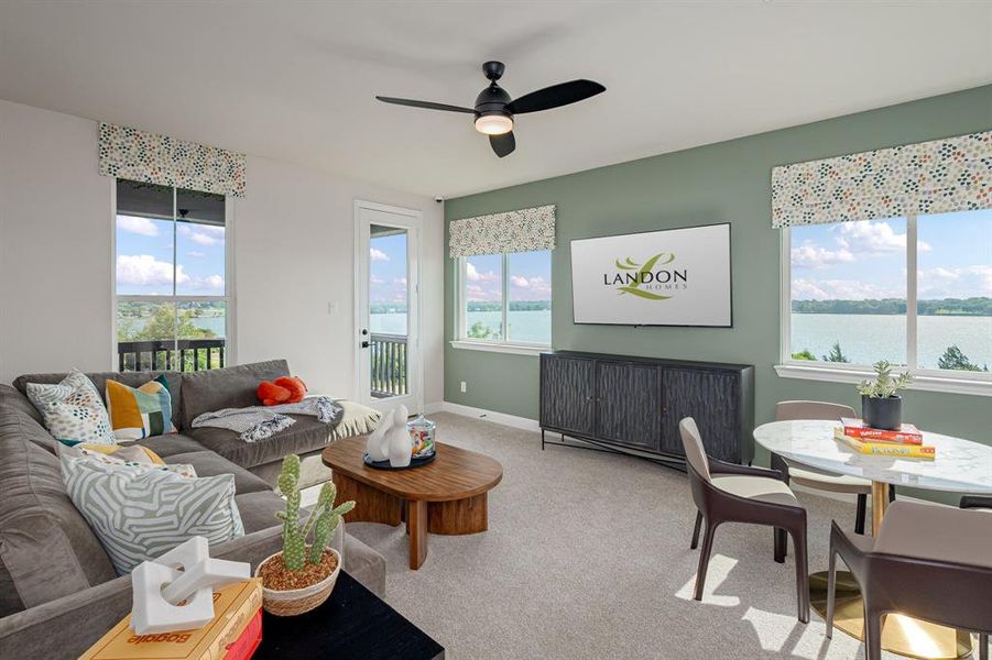 Furnished interior view inside a new home in , Rowlett (Image 10). Furnished interior view inside a new home in , Rowlett (Image 10).