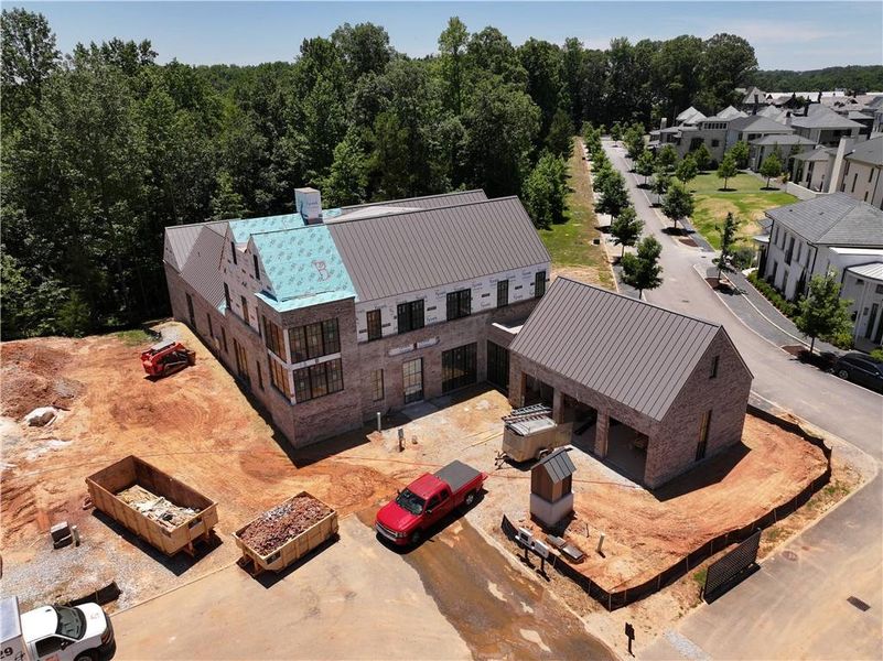 In-progress construction of a new home in , Fayetteville, GA (Image 10). In-progress construction of a new home in , Fayetteville, GA (Image 10).