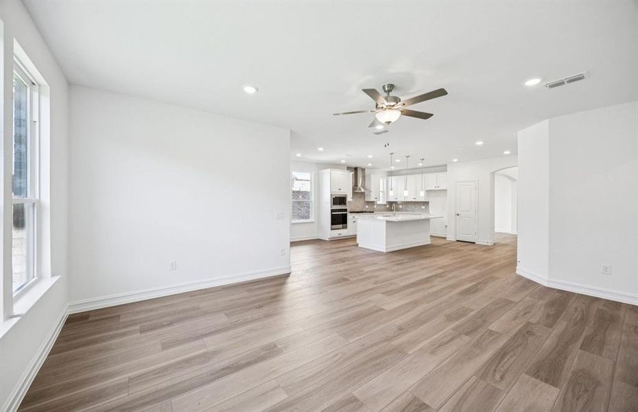 View of kitchen from gathering room View of kitchen from gathering room