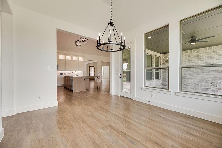Spacious, unfurnished interior of a new home in King's Crossing - Phase 3, Parker (Image 19).