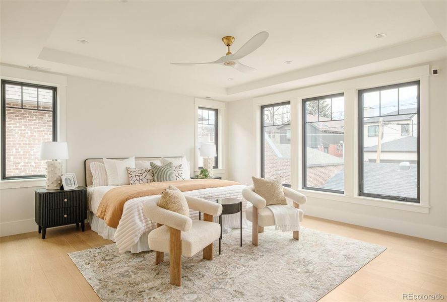 Furnished interior view inside a new home in , Denver (Image 9). Furnished interior view inside a new home in , Denver (Image 9).