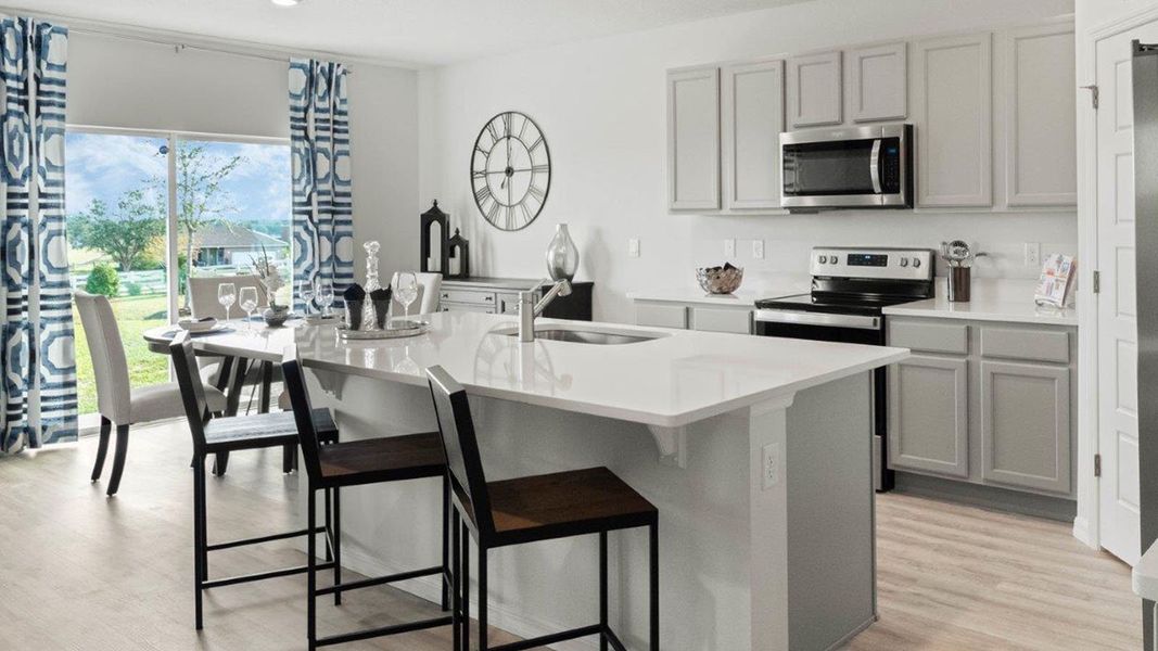 Furnished interior view inside a new home in Fox Branch, Lakeland (Image 13).