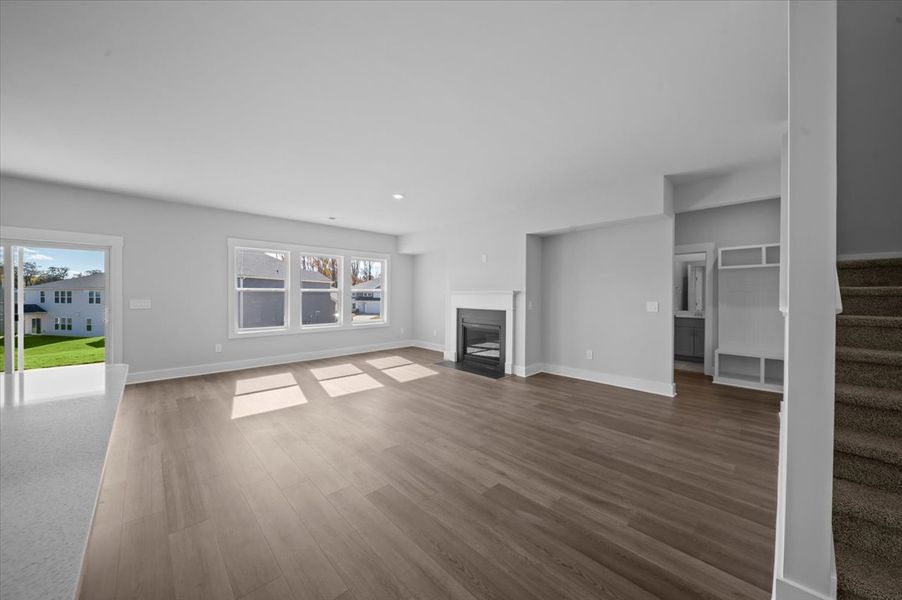 Spacious, unfurnished interior of a new home in Reserve at Arden Woods, Greenville (Image 16).