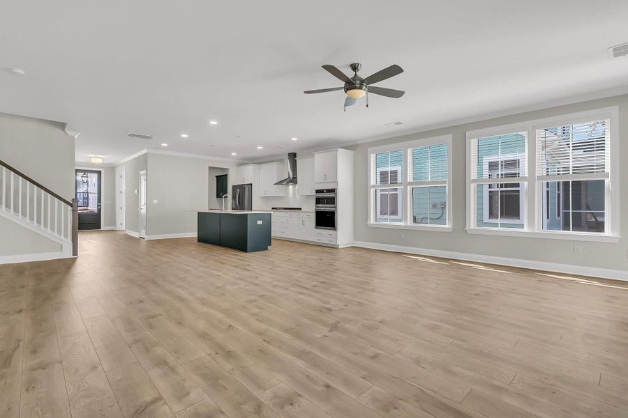 Spacious, unfurnished interior of a new home in Cherrywood Estates, Summerville (Image 40).