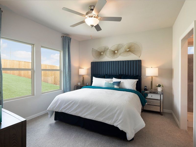 Enjoy our primary bedroom oasis in the Carlsbad.