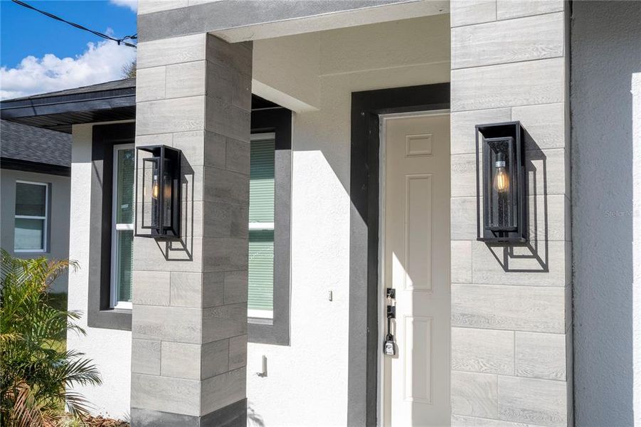 Exterior details and patio area of a home in , Apopka (Image 3). Exterior details and patio area of a home in , Apopka (Image 3).
